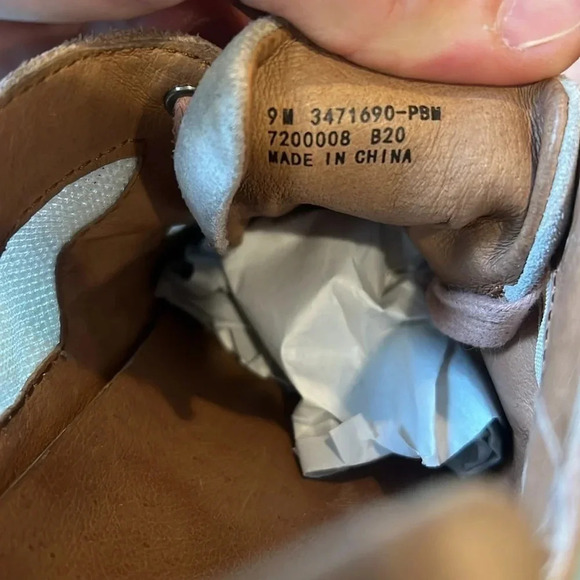 FRYE Webster Overlay Low Lace women’s Sneaker Size 9 - Picture 8 of 8